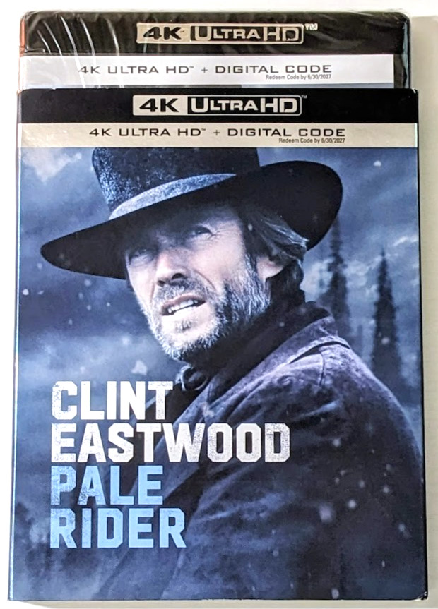 Pale Rider (4K Ultra HD + Slipcover, 1985) Brand New Sealed