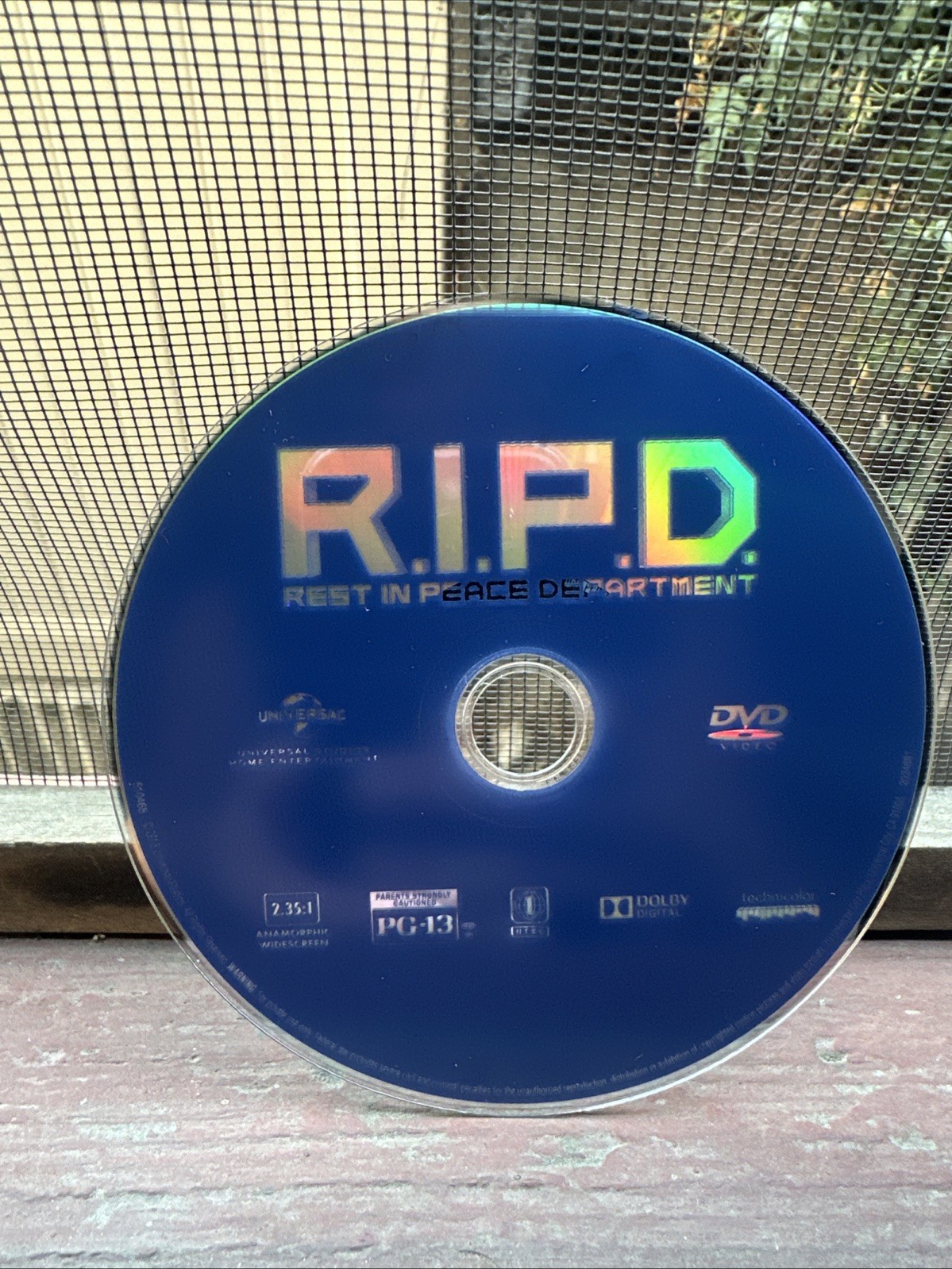 R.I.P.D. DVD Widescreen Disc Ryan Reynolds Jeff Bridges Disc only Action Movie