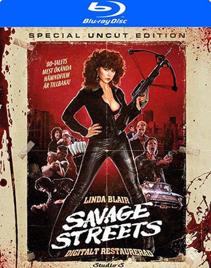 Savage Streets NEW Classic Blu-Ray Disc Danny Steinmann Linda Blair
