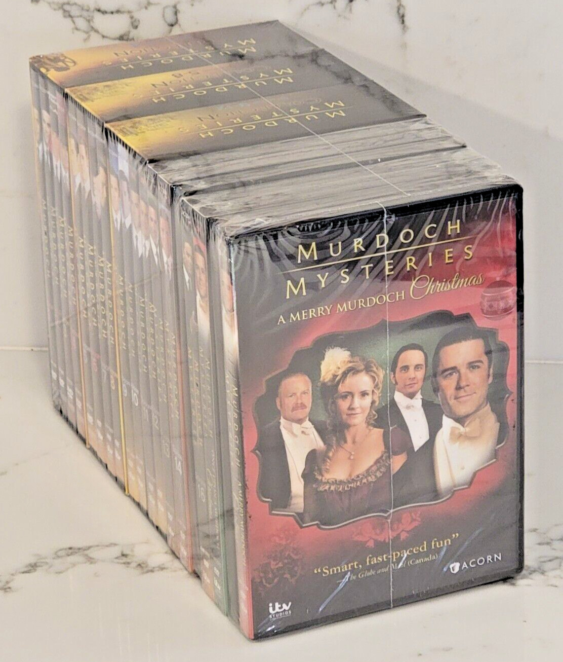 * MURDOCH MYSTERIES Complete Series Seasons 1-16+3 MOVIES ( DVD BUNDLED SET )