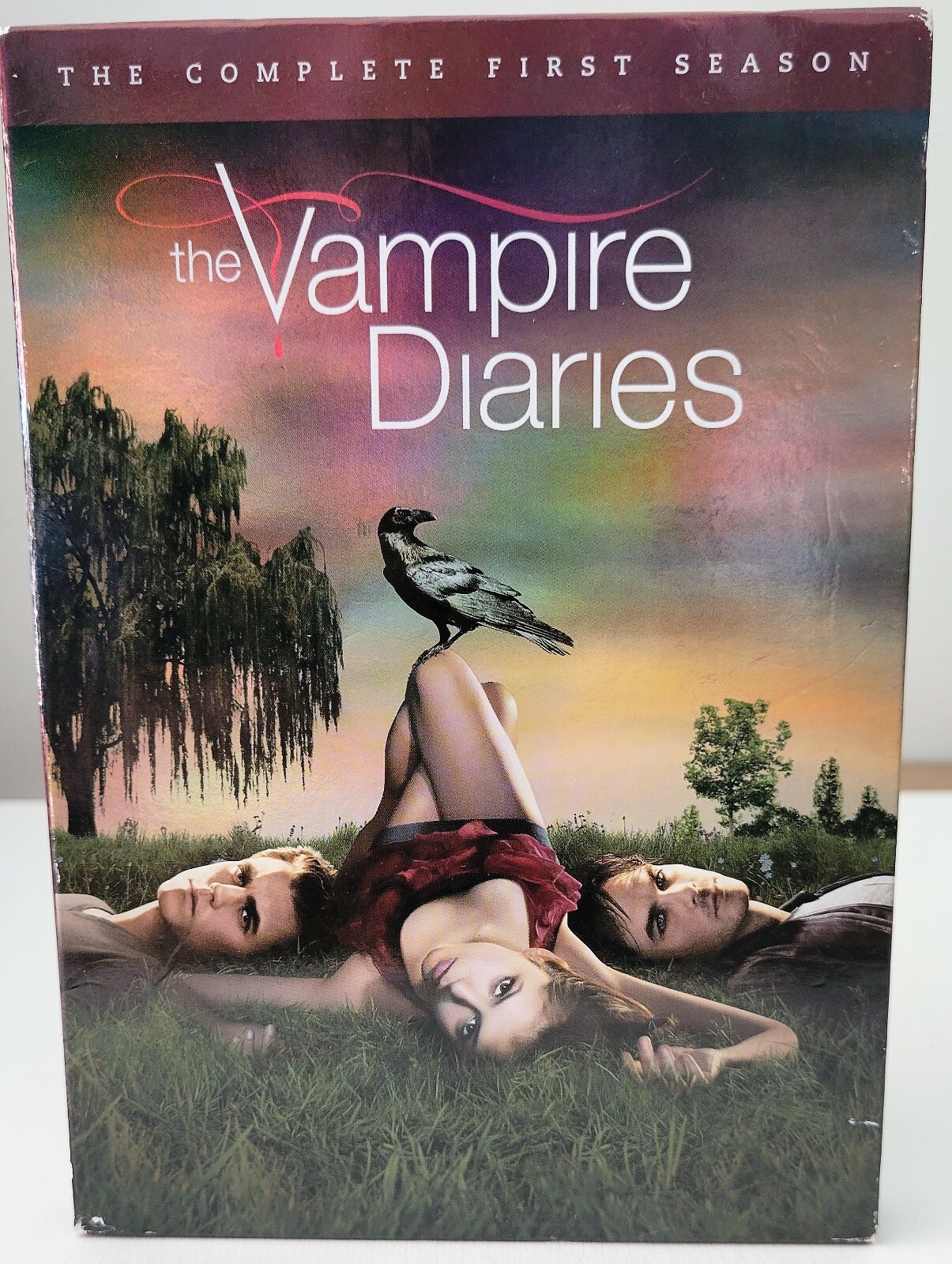 The Vampire Diaries: The Complete First Season (DVD, 2010, 5-Disc Set) Pre-owned