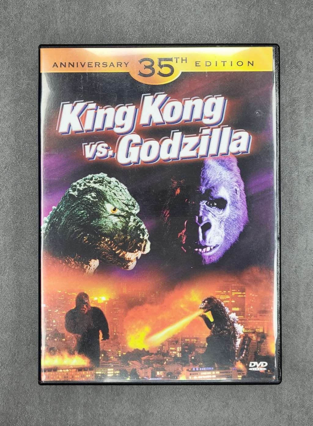King Kong vs. Godzilla DVDs