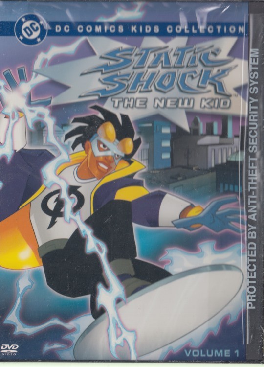 Static Shock: The New Kid DVD VIDEO MOVIE superhero comic book animated film NEW