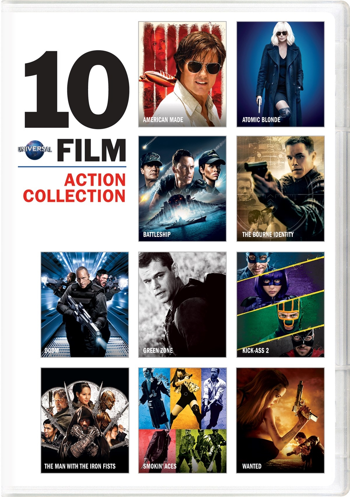 Universal 10-Film Action Collection DVD Tom Cruise NEW