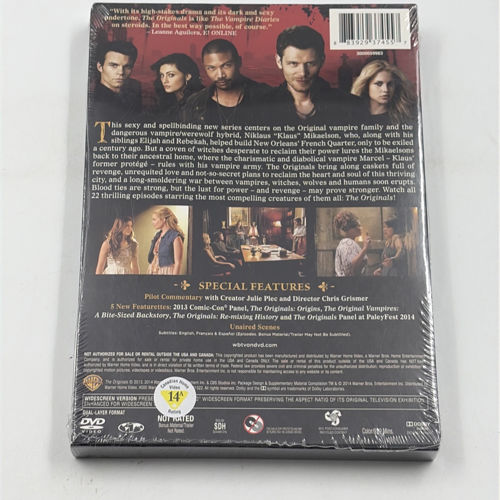 The Originals: the Complete Series (DVD) Seasons 1-5 Brand New Vampires