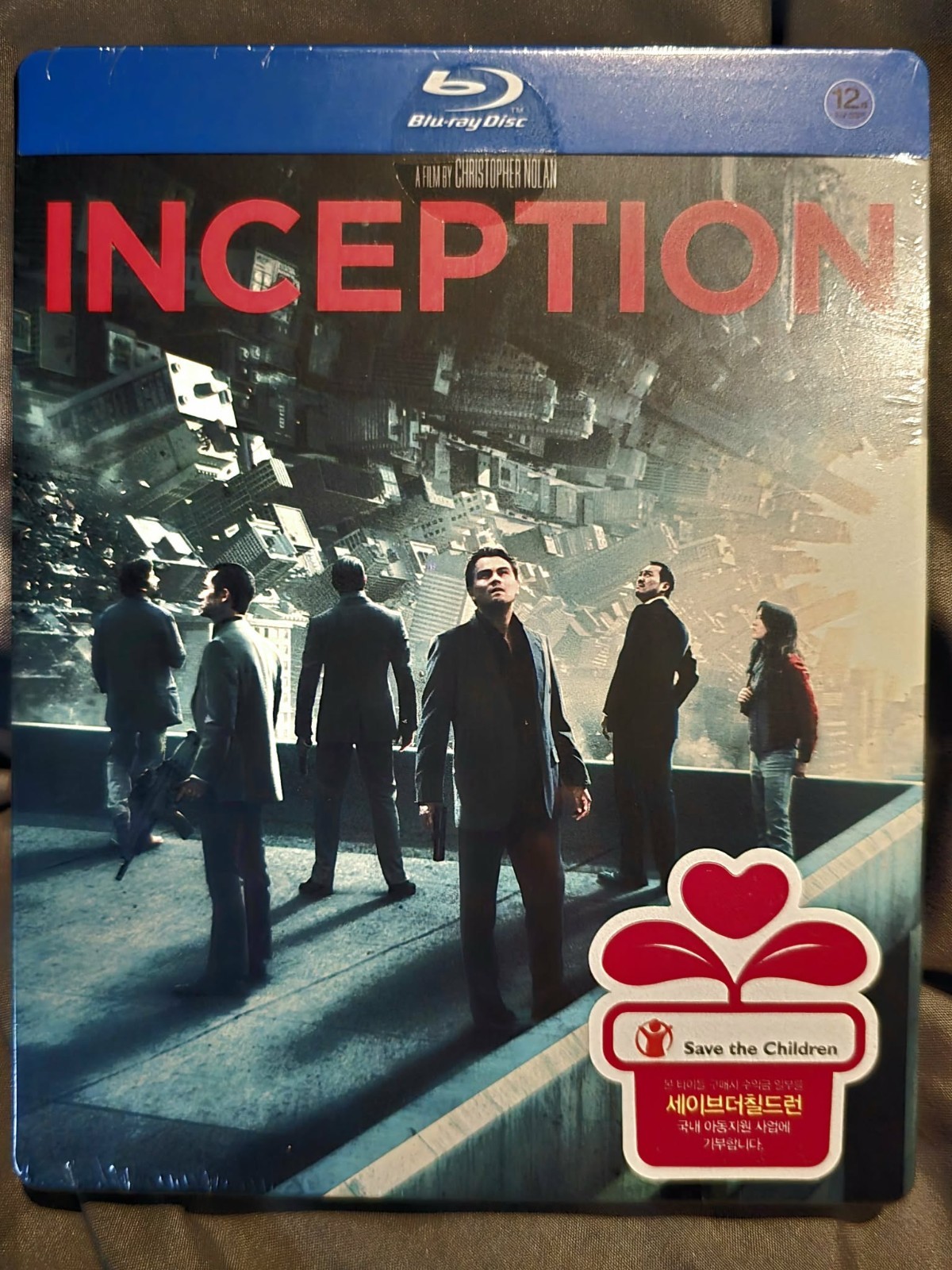 Inception Korean IMPORT Limited Edition Steelbook MINT!! Blu-ray SEALED