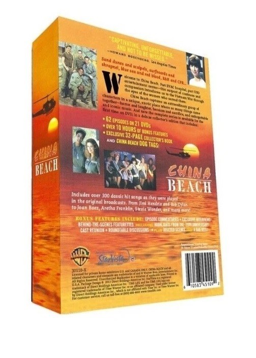 China Beach – the Complete Series Collection Season 1-4 (DVD, 21-Disc USA-Stock)