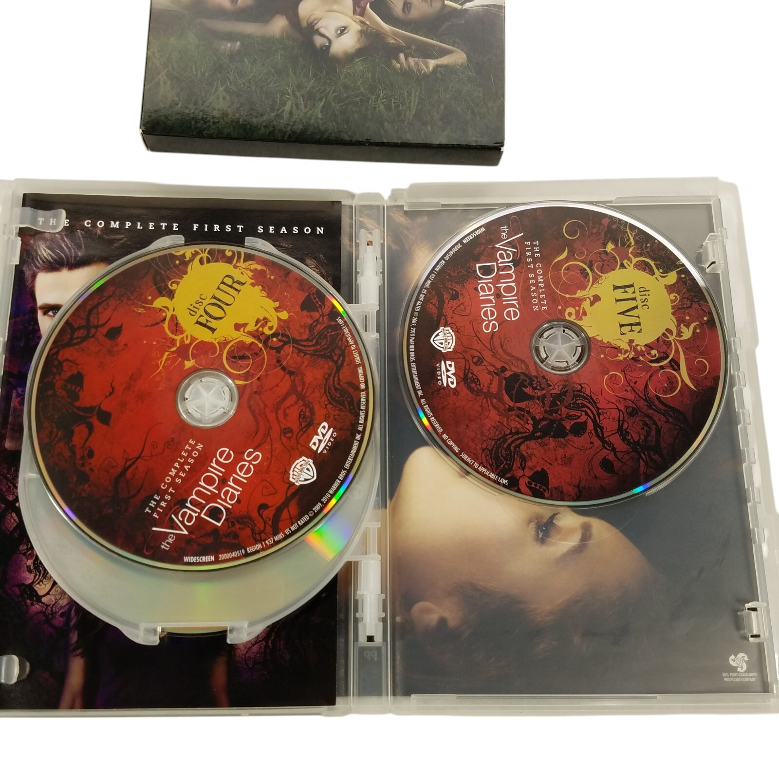 The Vampire Diaries Complete First Season DVD TV Series 5 Disc Widescreen