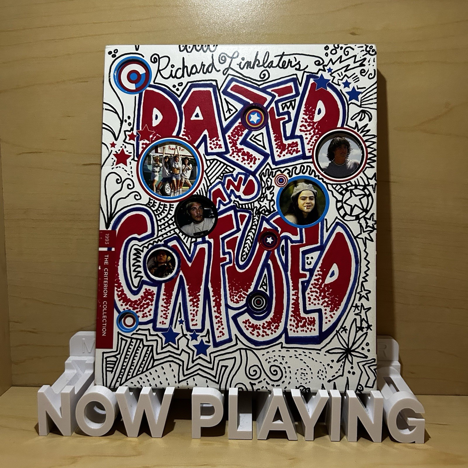 Criterion Collection Dazed and Confused Blu-ray 1993 R Widescreen Book Included
