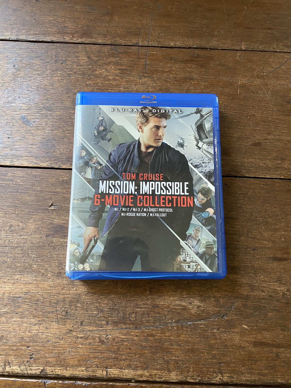 Mission: Impossible 6-Movie Collection Blu-ray (2018) Starring Tom Cruise