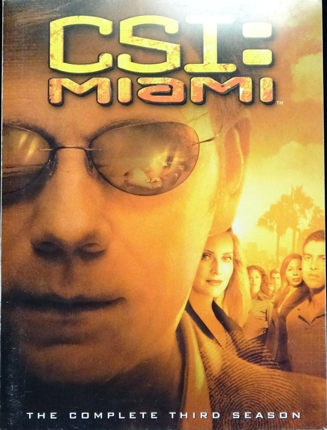 CSI : Miami – The Complete Third Season 3 (DVD, 2005, 7-Disc Set) NEW