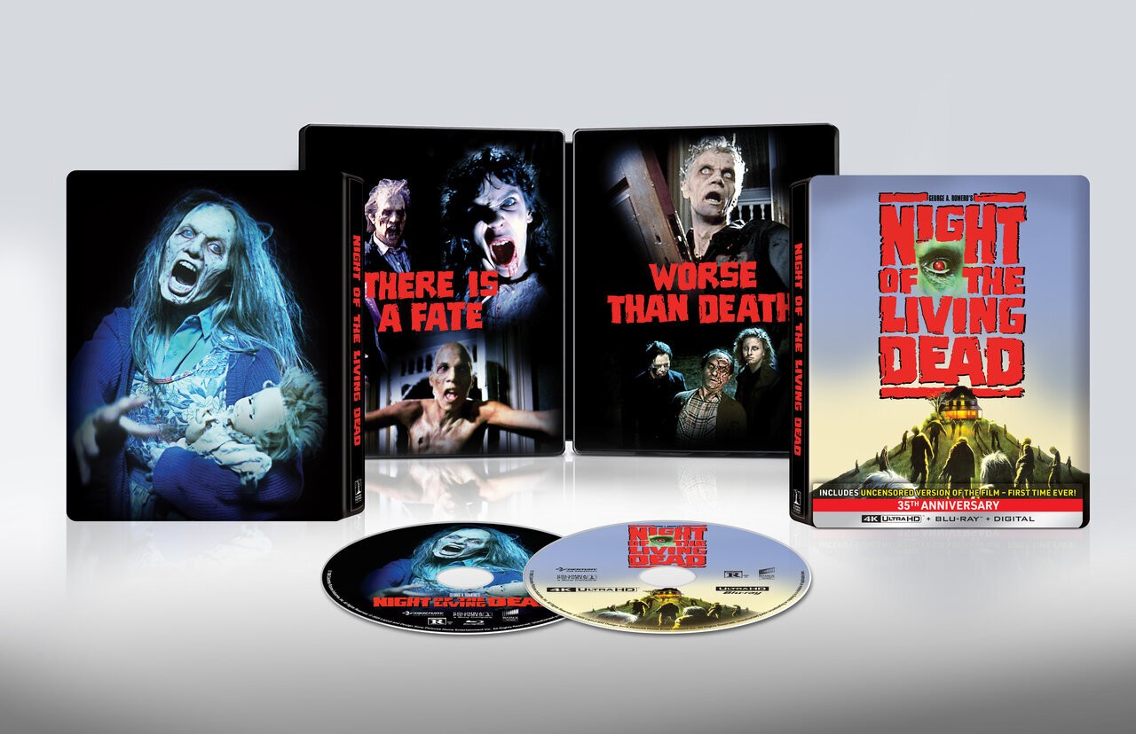Steelbook Night of the Living Dead (4K UHD/Blu-ray + Digital) NEW