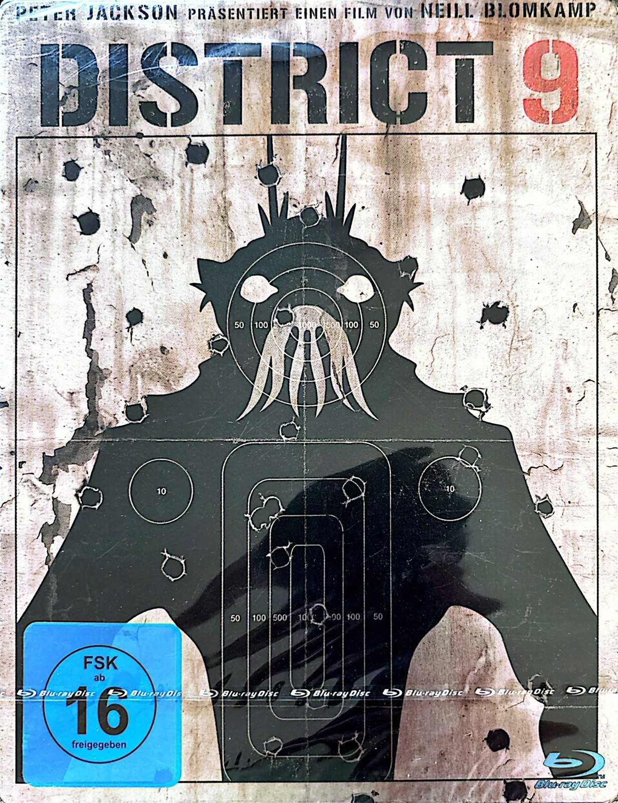 District 9 Steelbook Blu Ray Brand New Factory Sealed German Import Region Free