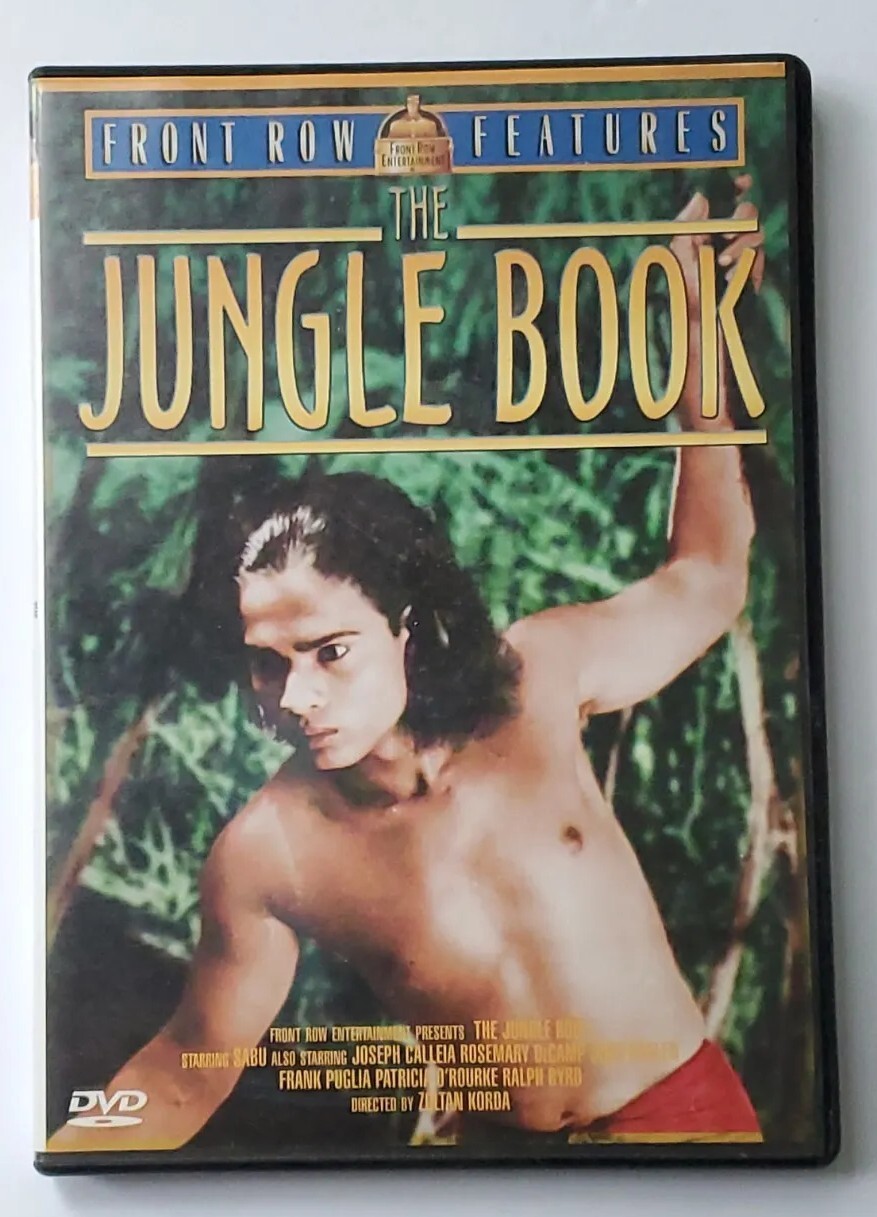 The Jungle Book DVD Video Sabu 108 Minutes 2001 Movie