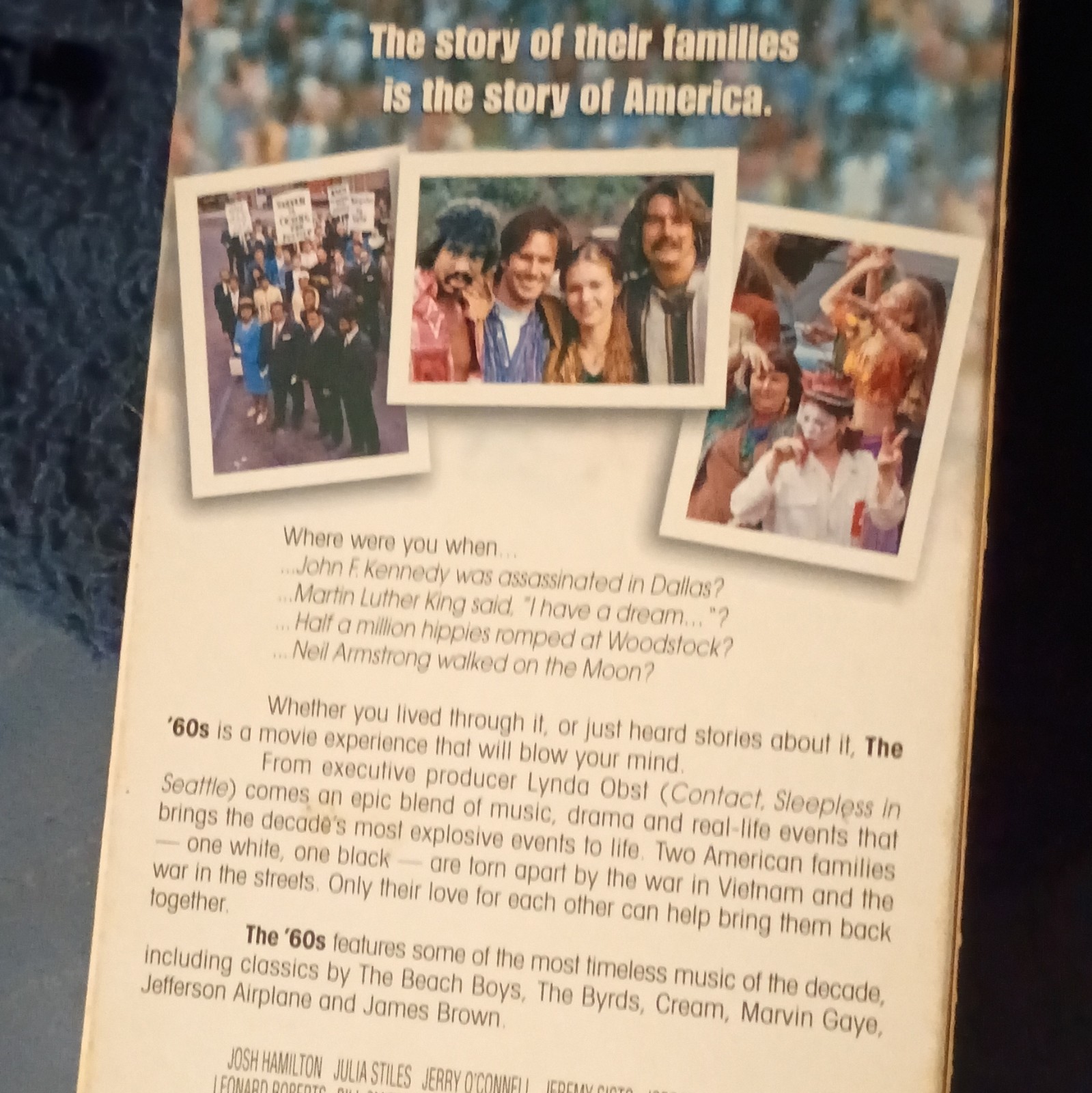 The ’60s DVD Josh Hamilton Julia Stiles Jerry O’Connell Lynda Obst
