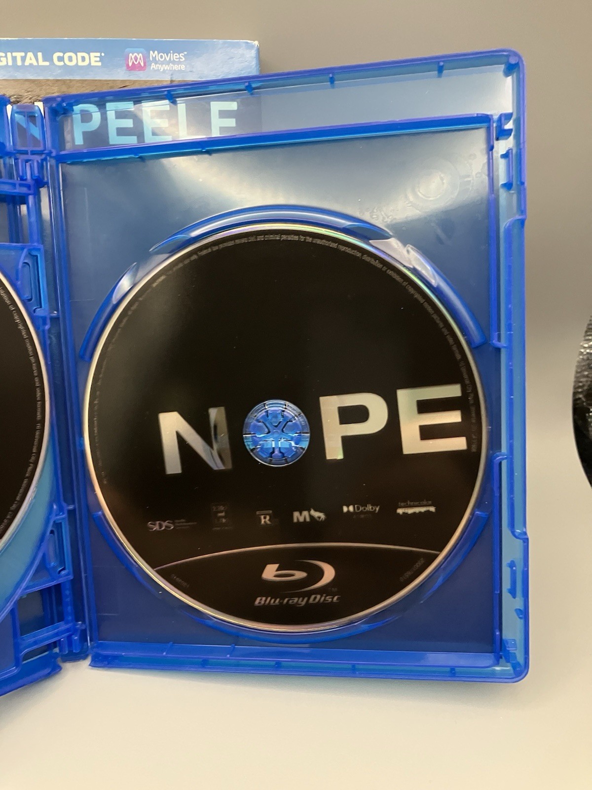 Jordan Peele 3 Movie Collection Nope Us Get Out BluRay W/ Slipcover No Digital