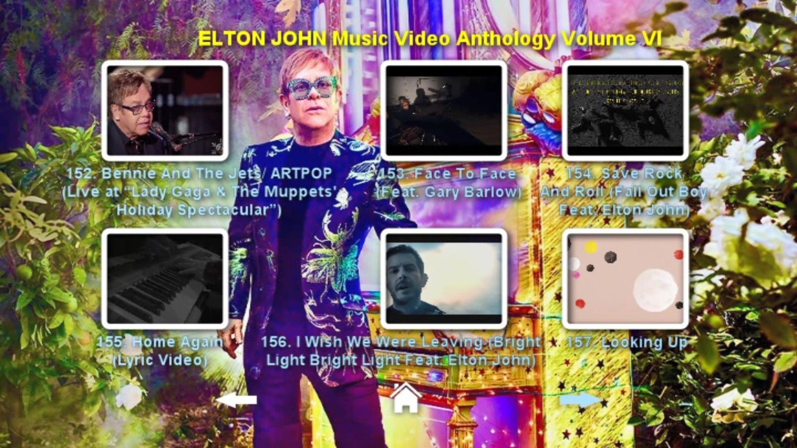 ELTON JOHN The Music Video Anthology 1969 to 2021 7 DVD Set 189 MUSIC VIDEOS