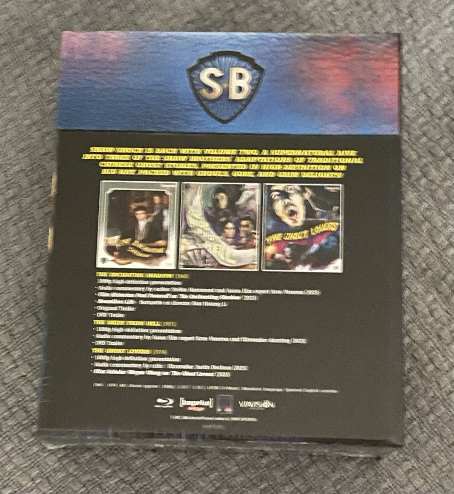 Shaw-Shock Shaw Brothers Horror Collection Vol. 2 Blu-ray Box Set Imprint Films