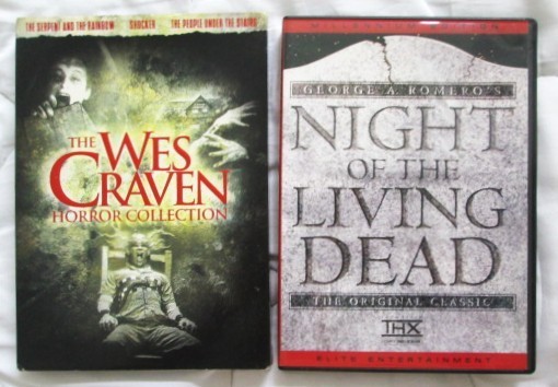 LOT OF 12 HORROR SCARY DVD MOVIES DIARY OF THE DEAD, CRADLE OF FEAR, TREMORS
