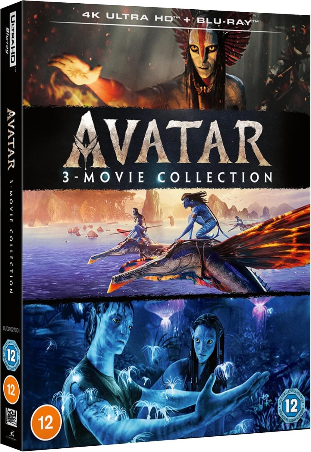 AVATAR & The Way of Water & Fire and Ash 3 Movie Set4K UHD & Blu-Ray BRAND NEW