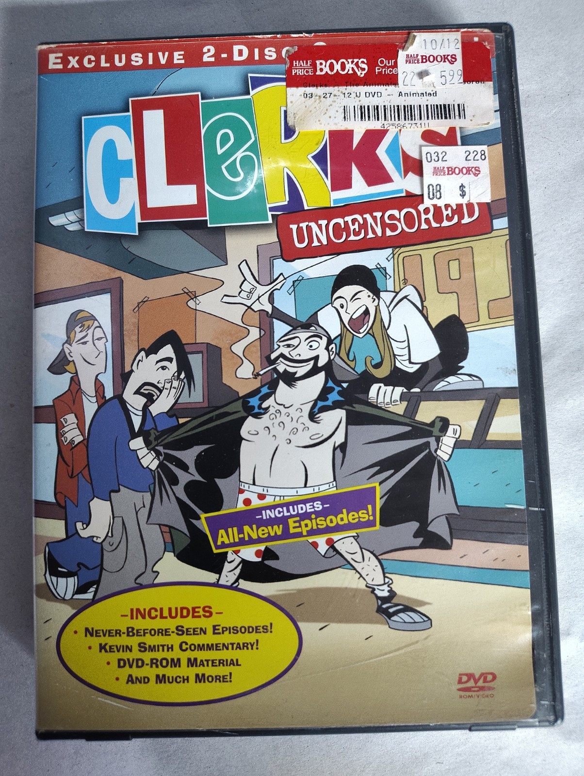 Clerks Uncensored – The Animated Series (DVD 2-Disc Set 2001)