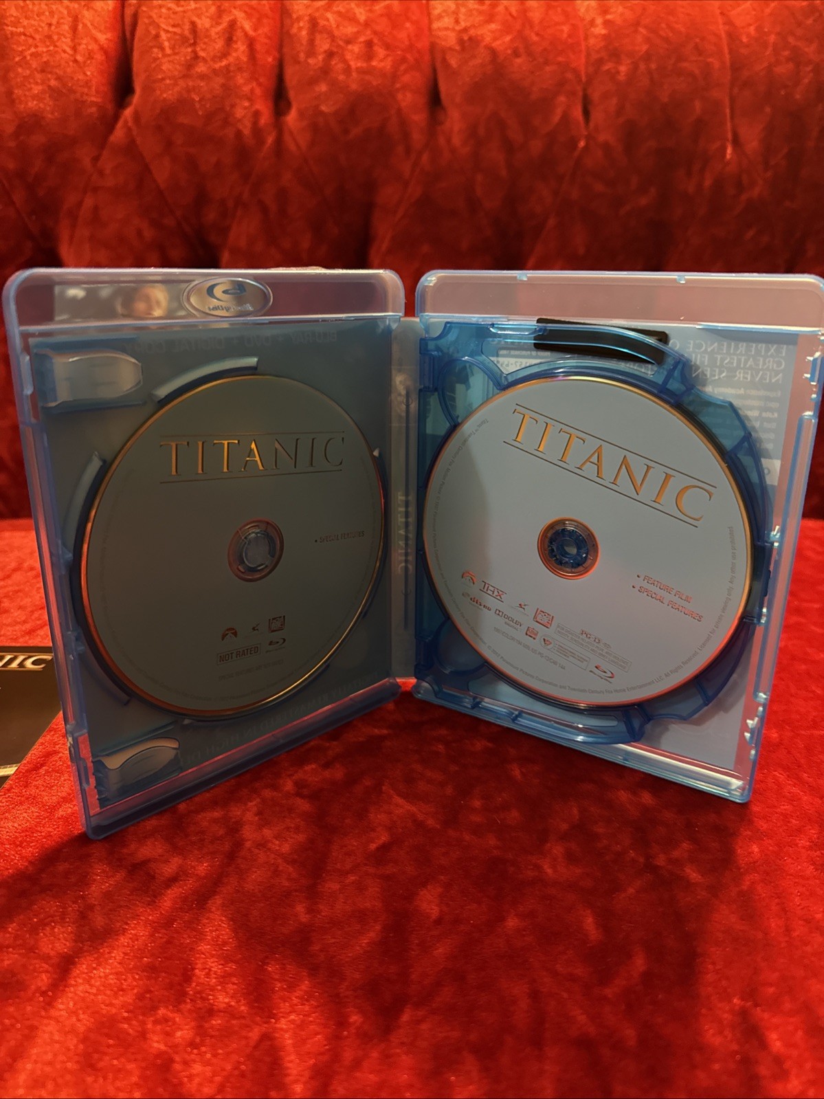 Titanic (Blu-ray w/ Slipcover, 1997) **Mint Disc** CIB