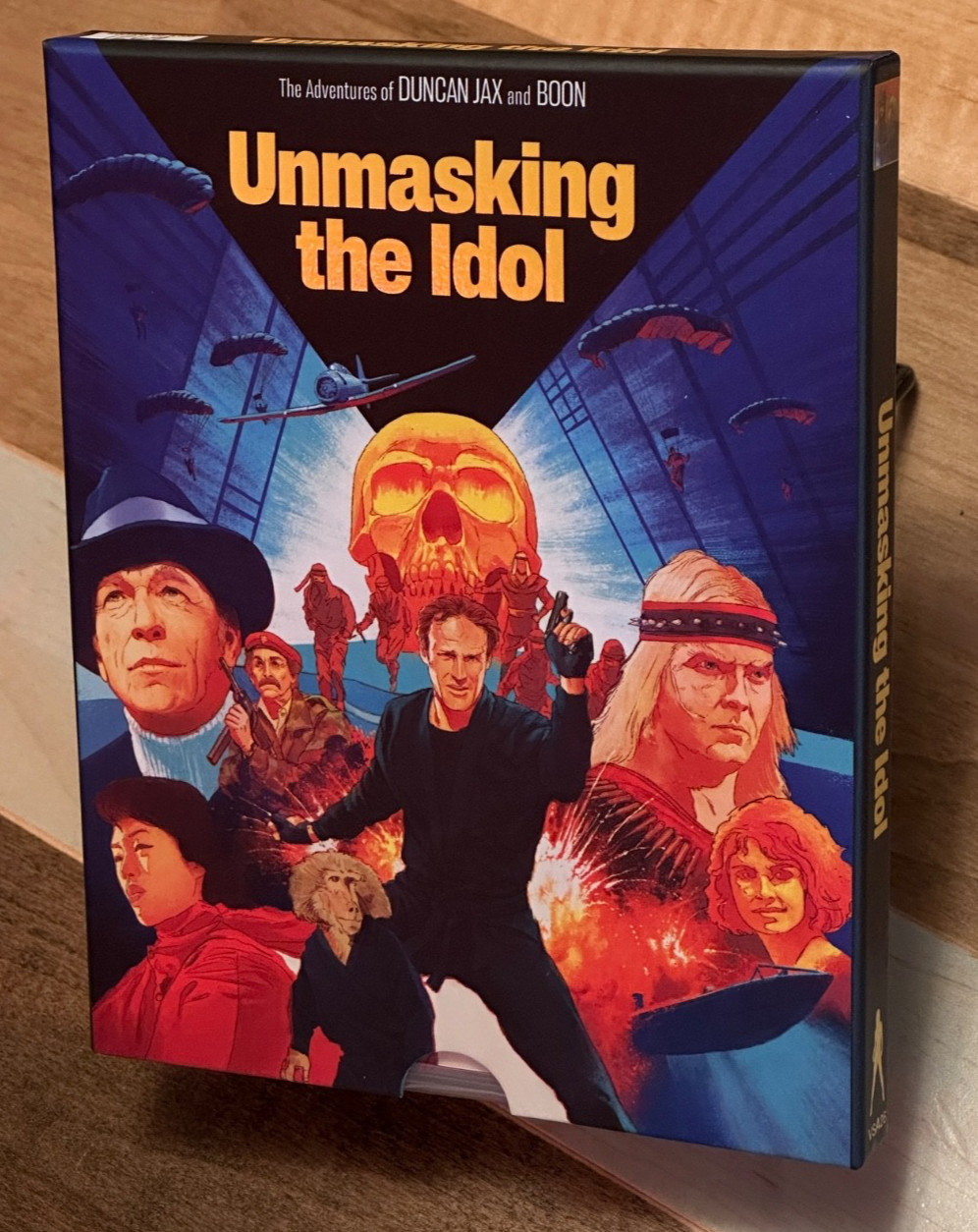 UNMASKING THE IDOL (1986) Blu-ray Vinegar Syndrome – slipcover edition NEW