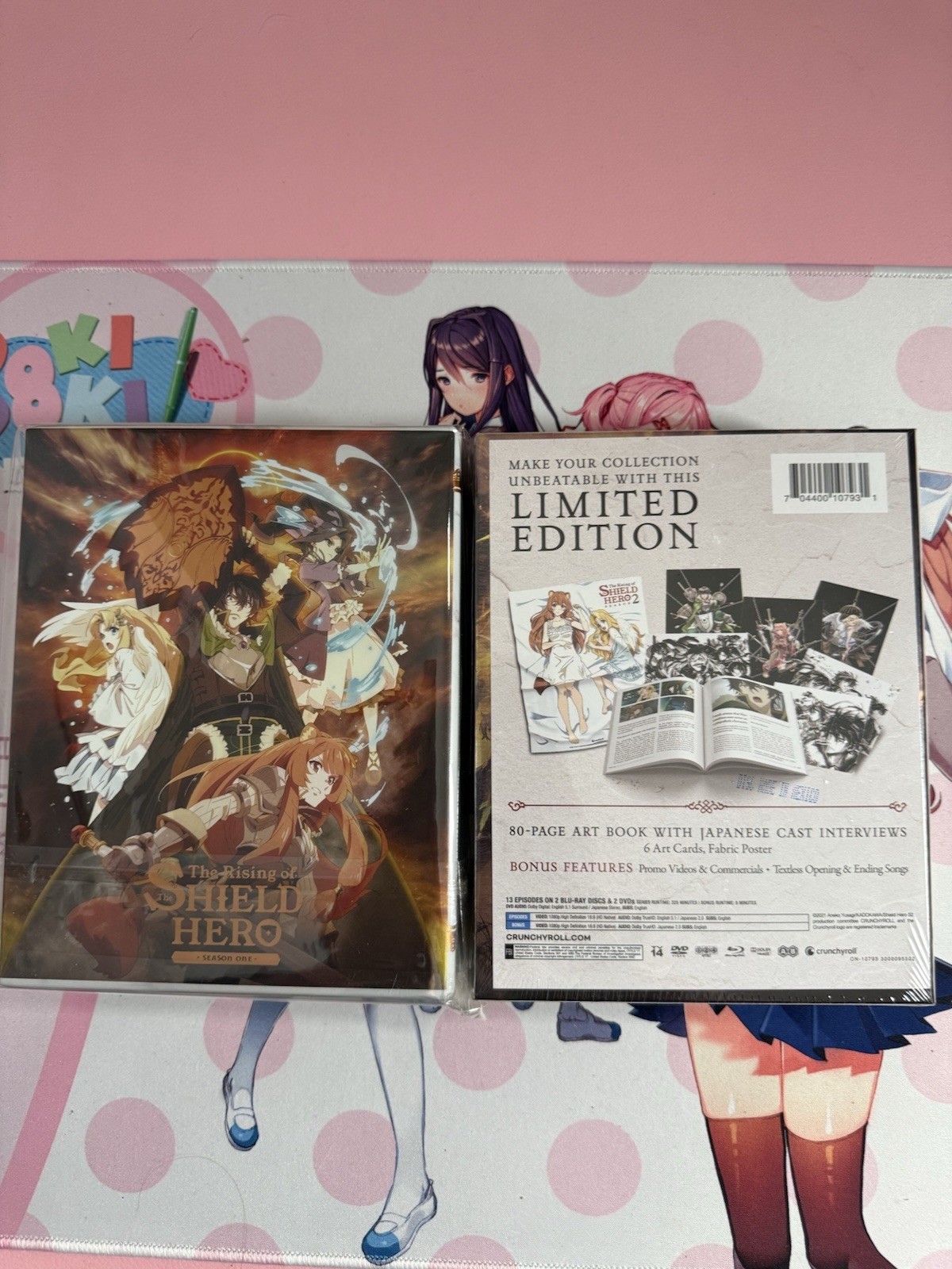 The Rising of the Shield Hero Limited Edition, Complete Season 1 & 2, Blu-ray