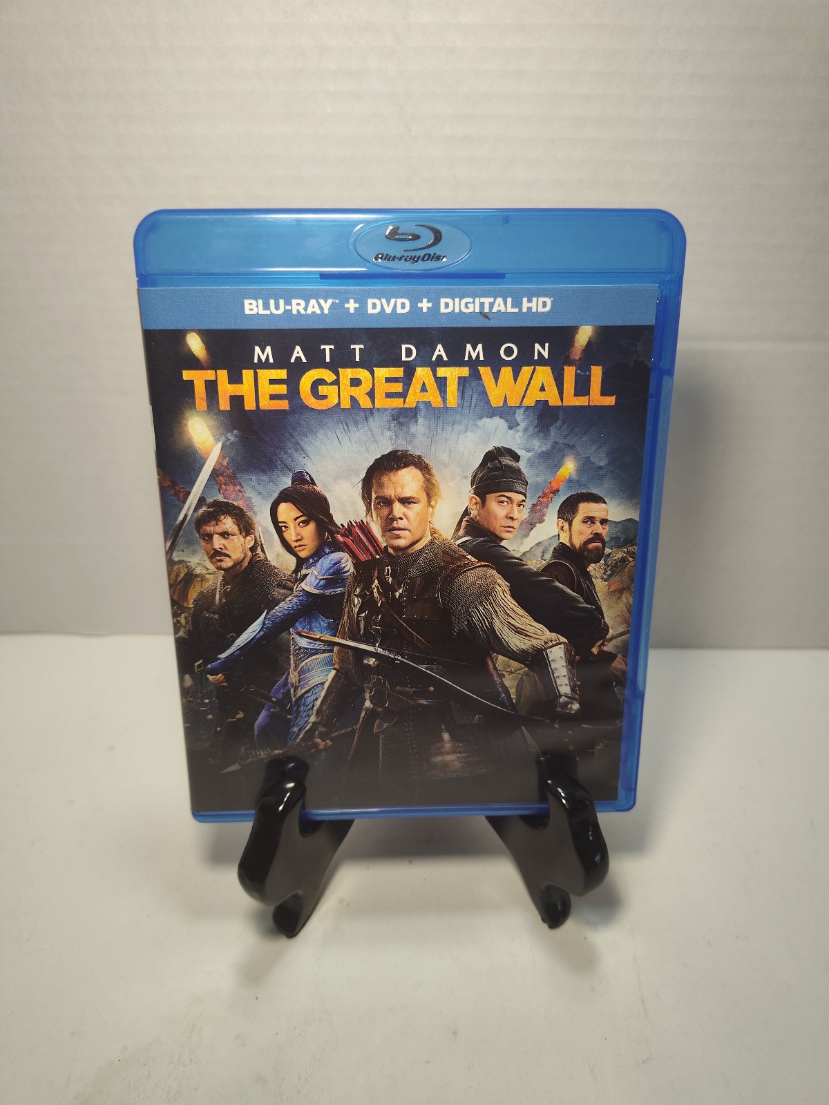 The Great Wall Blu-ray Matt Damon Action Fantasy Movie Like New Adult Owned