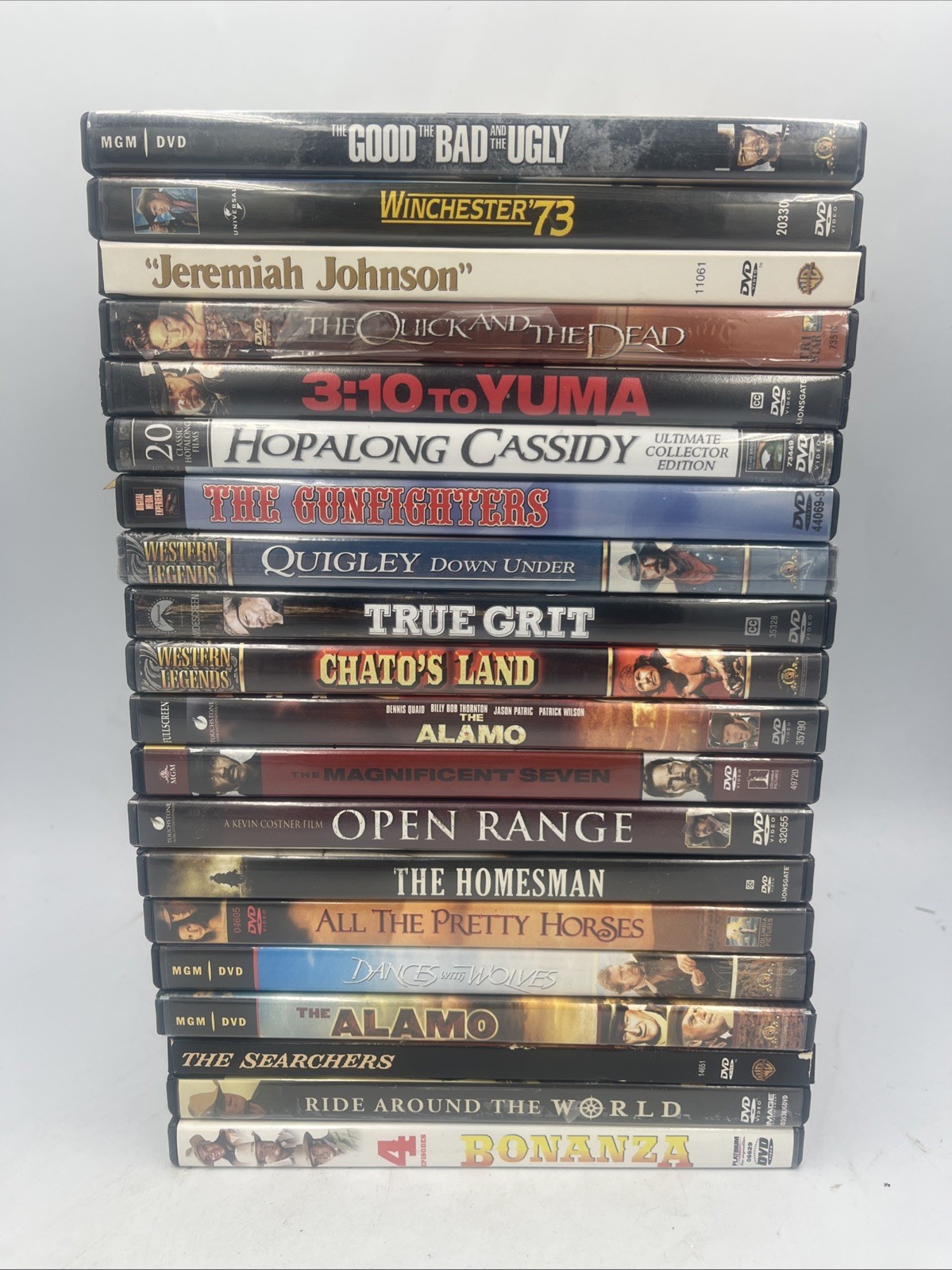 Western Movies • DVD • Lot Of 20 DVDs • Good