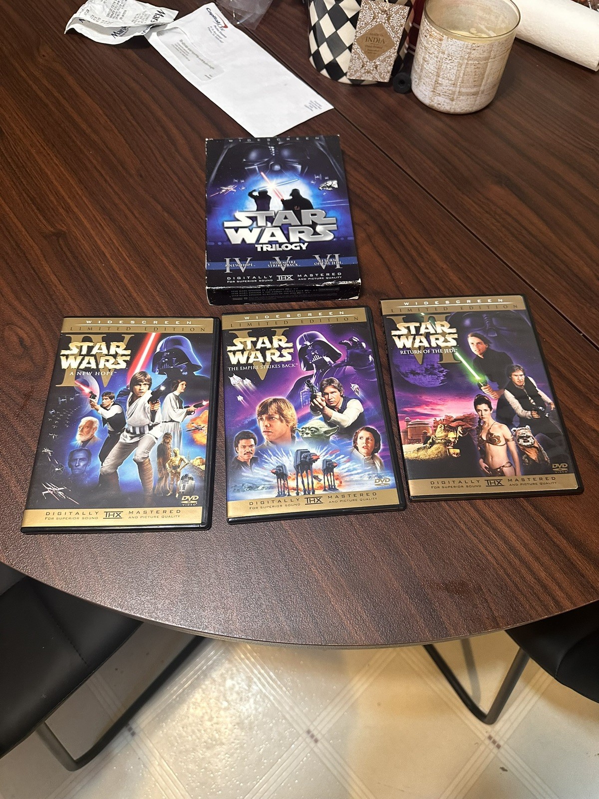 Star Wars Trilogy (DVD, 2008, 6-Disc Set)