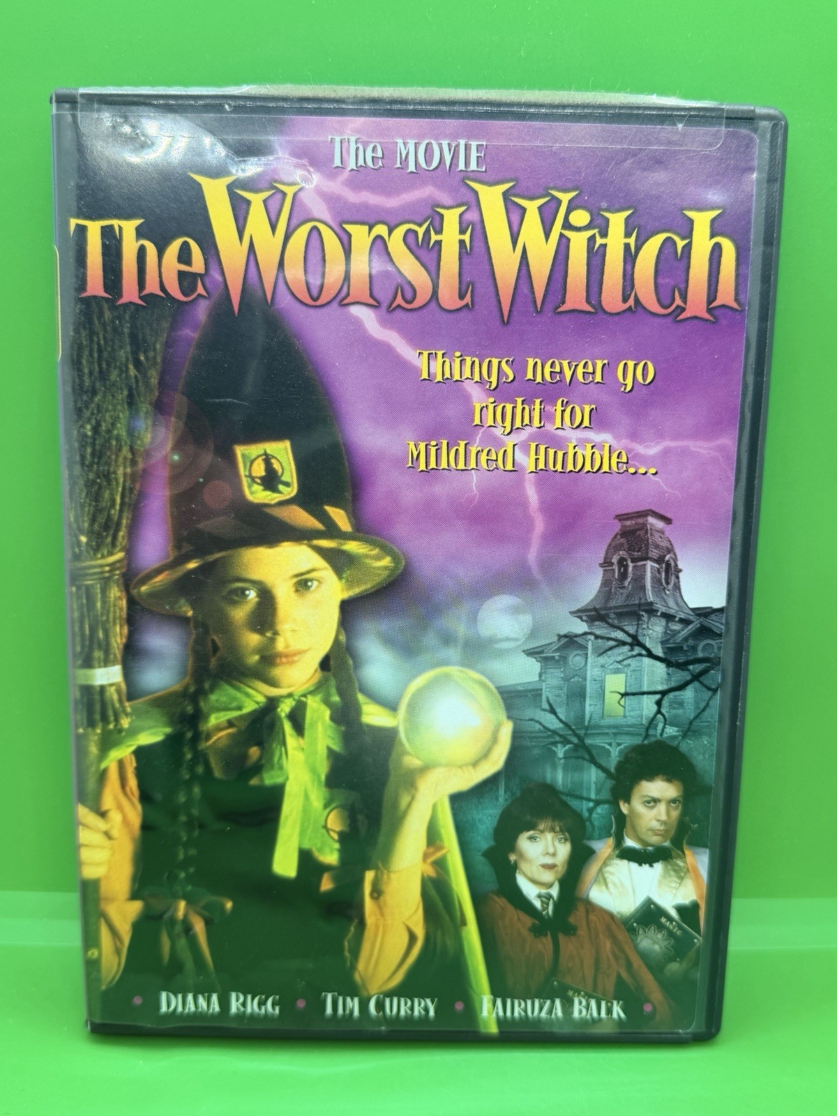 The Worst Witch: TV Movie (1986) DVD 2004 Fairuza Balk Tim Curry Diana Rigg OOP
