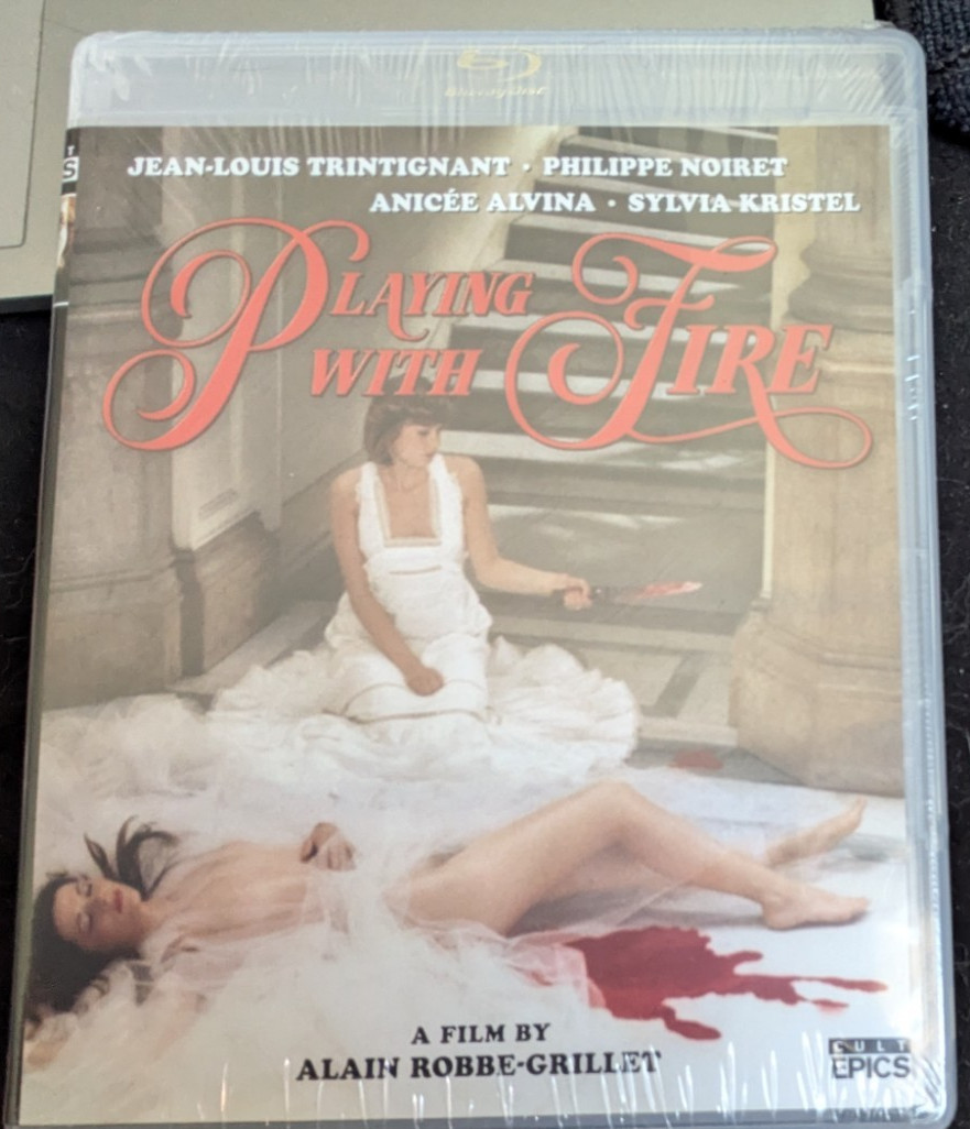 Playing With Fire Blu-ray Cult Epics Sylvia Kristel 1970s Absurdist Erotica NEW