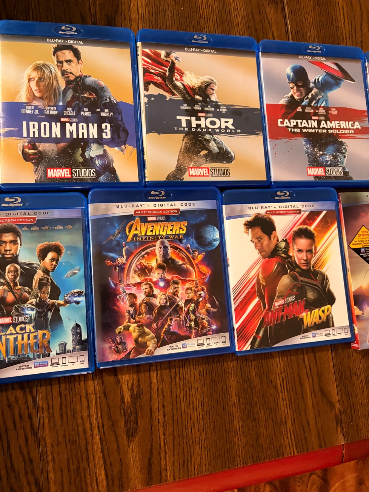 MCU Marvel Infinity Saga (23 Blu-Ray Set) Complete Collection