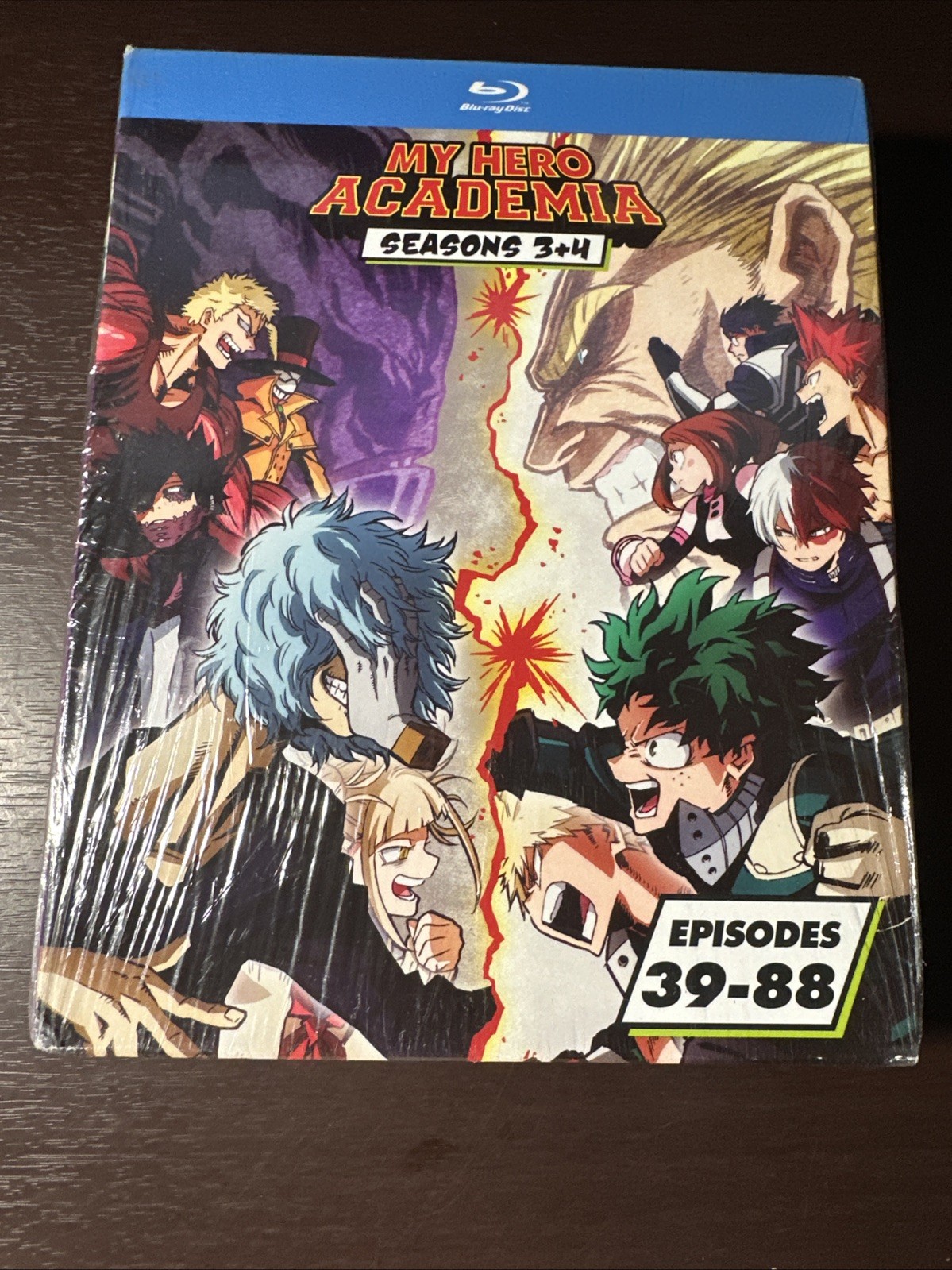 My Hero Academia: Season 1, 2, 3 & 4 Blu-ray New Sealed Anime 1-4 Episodes 1-88