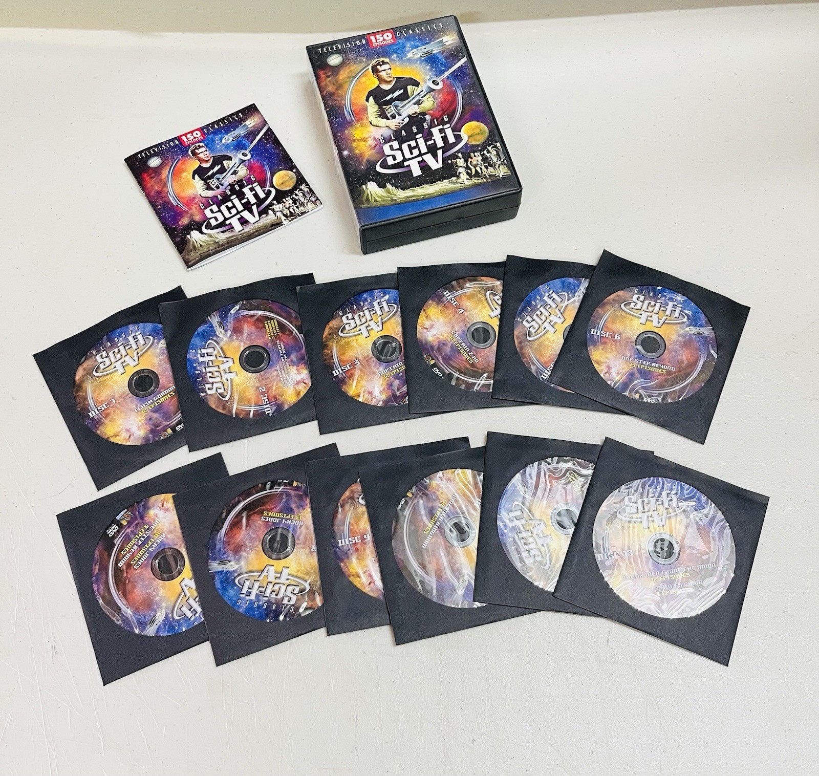 Classic Sci-fi TV Television Classics 150 Episodes DVD Set