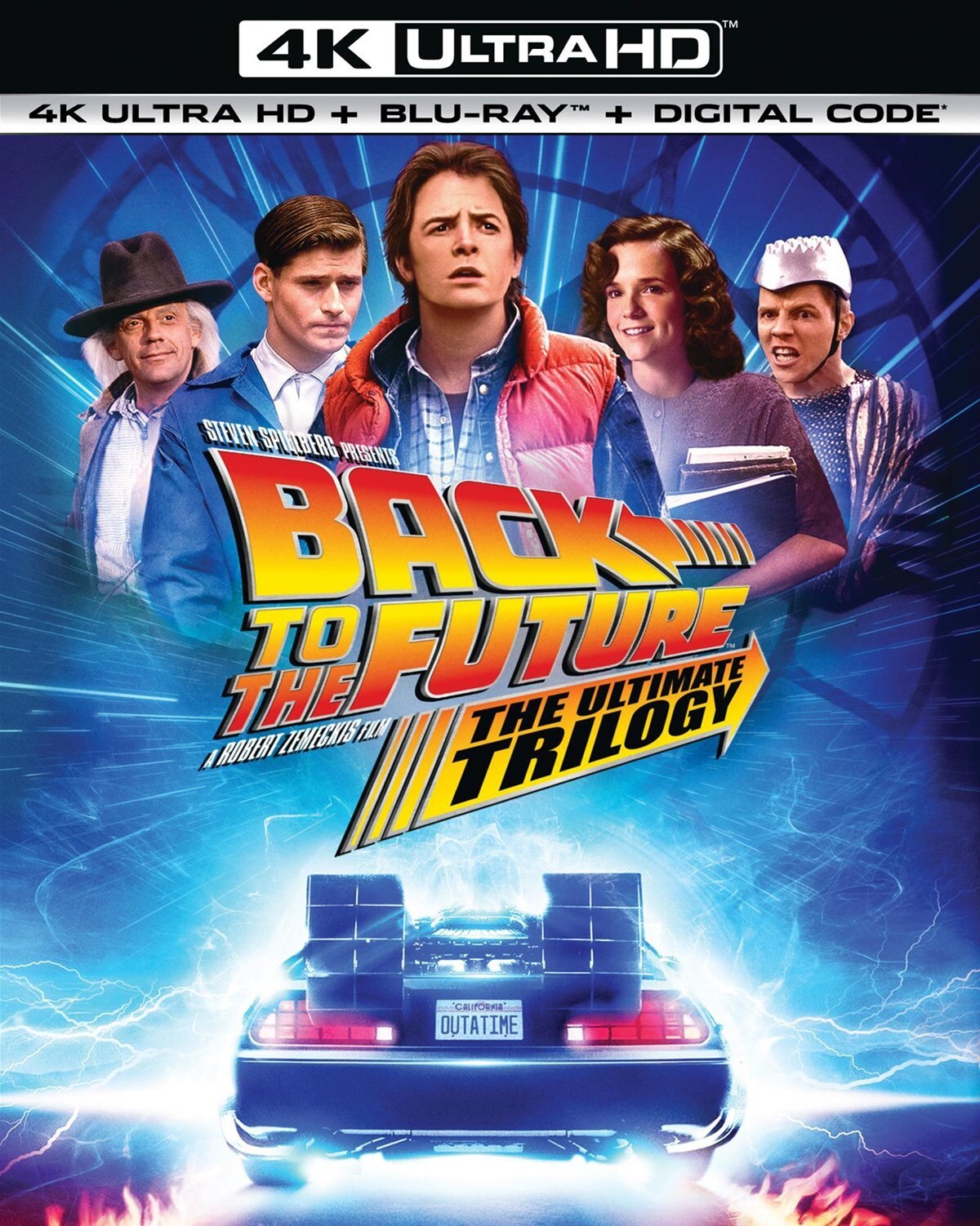 Back to the Future The Ultimate Trilogy – 4K Ultra HD + Blu-ray + Digital 4K U