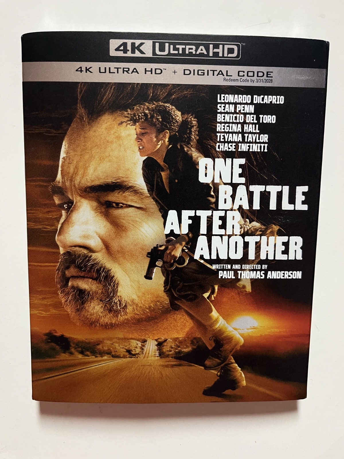 One Battle After Another (4K UHD Blu-ray) NEW w/slipcover