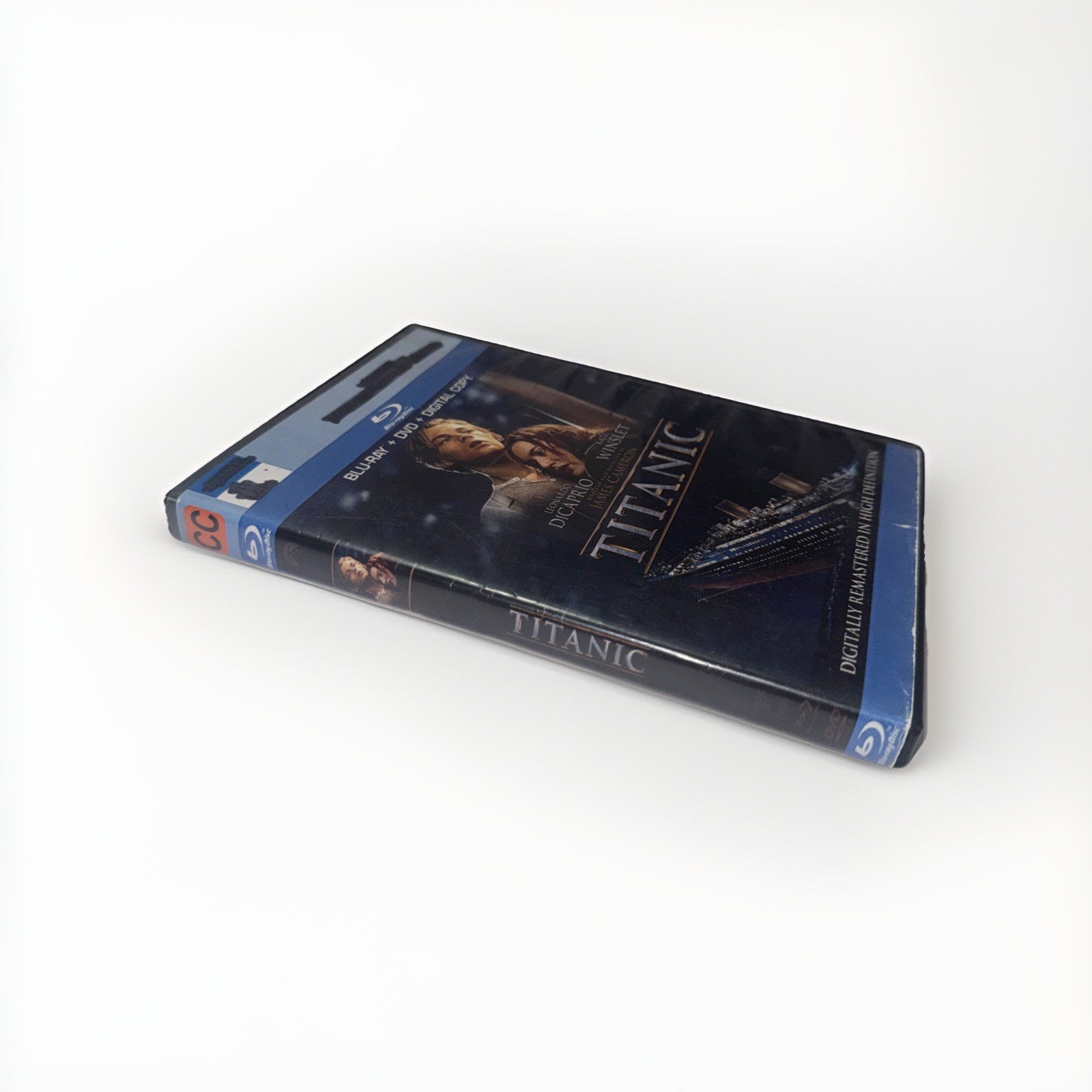 Titanic (Blu-ray, 1997) remastered in HD. DVDs not included