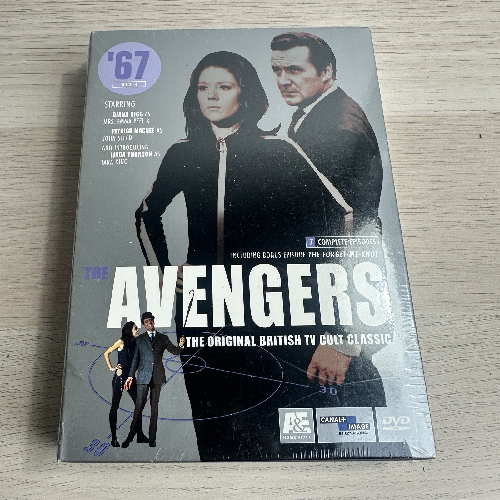 The Avengers: the ’67 Collection ~ Set 4 (DVD, 1998, A&E Home Video) NEW SEALED