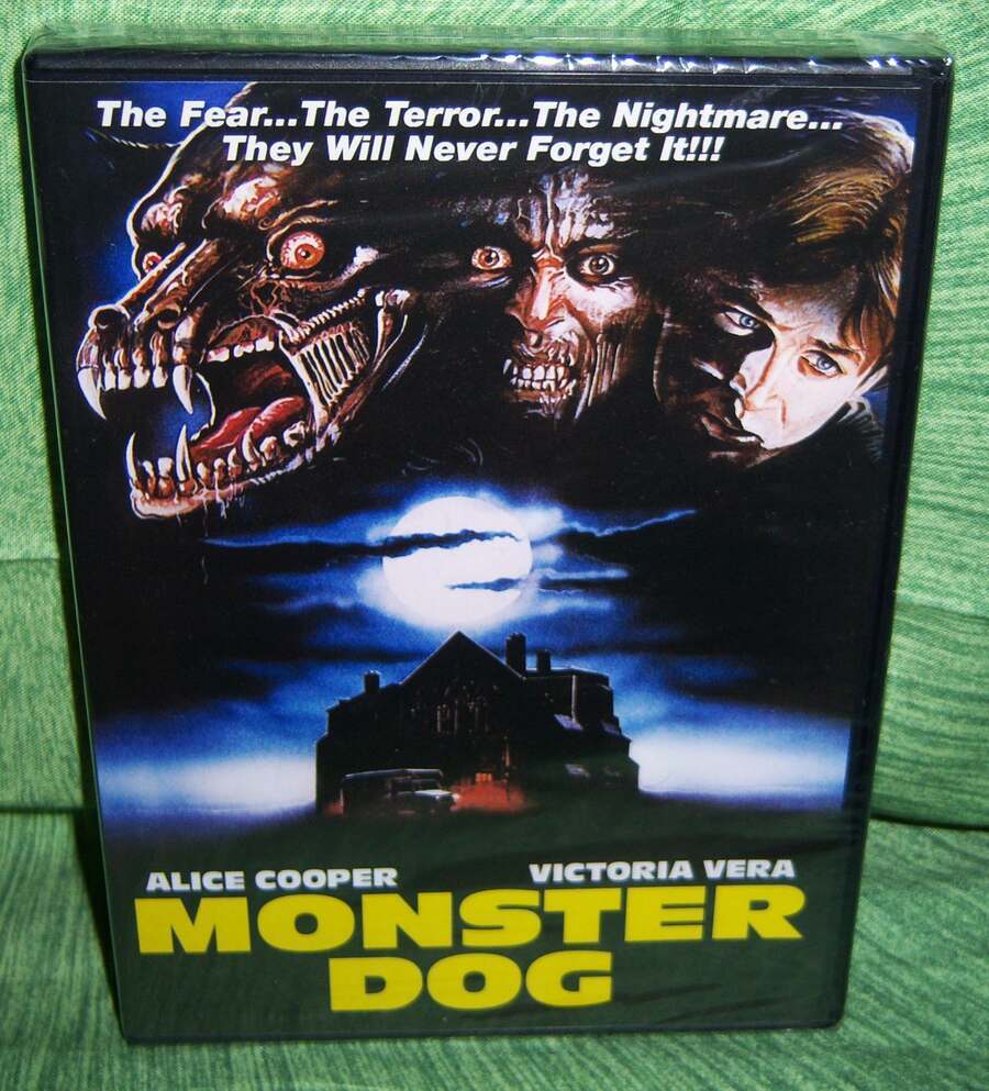 NEW RARE OOP KINO LORBER ALICE COOPER MONSTER DOG CULT HORROR MOVIE DVD 1985