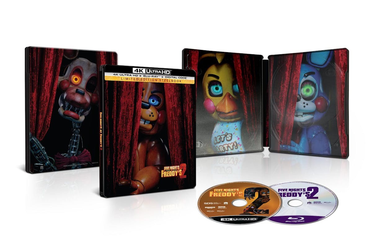 Five Nights at Freddy’s 2 4K UHD Blu-ray Steelbook NEW