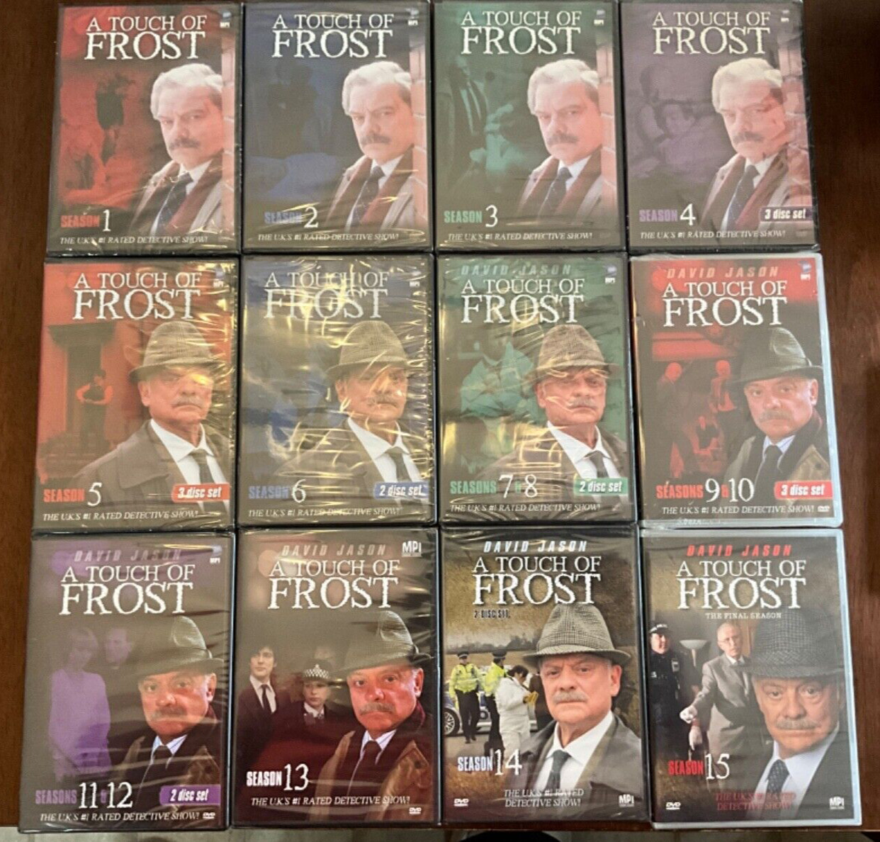 A Touch of Frost The Complete Series (1992-2010) Season 1-15 27-DVD Set NEW
