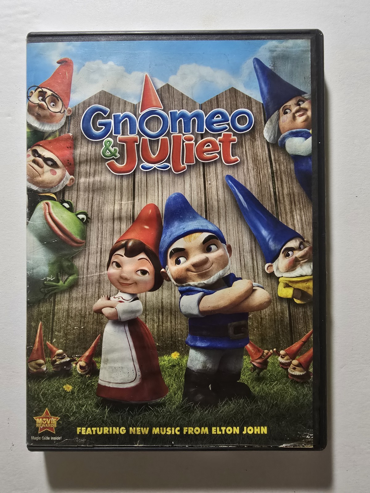 Gnomeo & Juliet DVD Widescreen Subtitles G 2011 Animated Movie 84 min