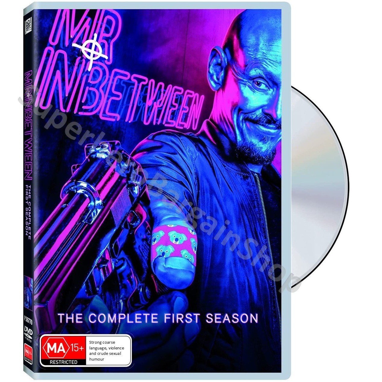 Mr inbetween : Season 1 (DVD, 2018) NTSC Region 4 (Scott Ryan) RARE /NEW/ SEALED