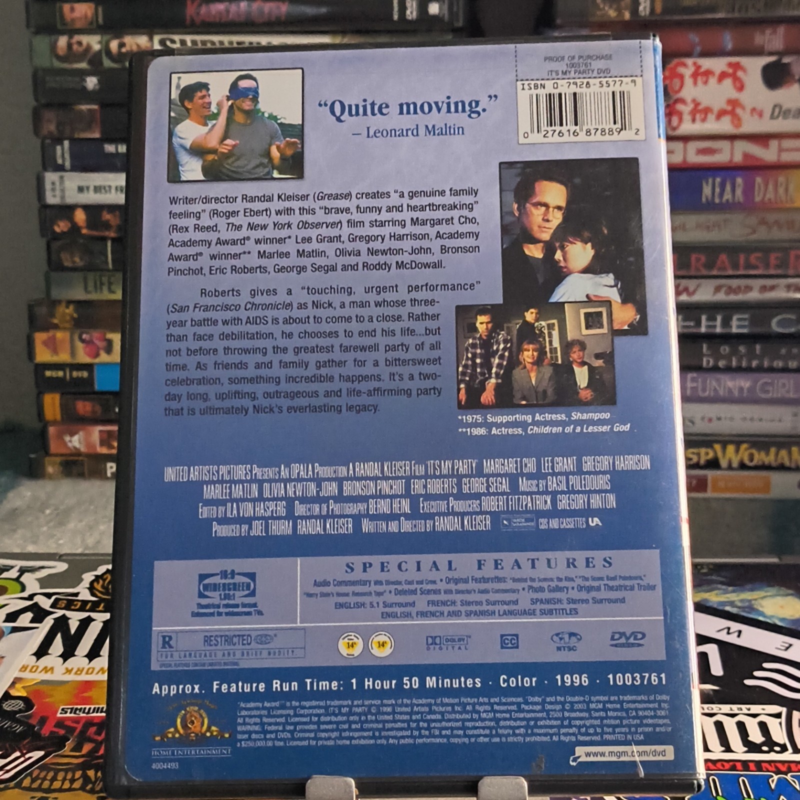 MGM Home Entertainment It’s My Party Special Edition DVD, Drama, R, 110 Min, R1