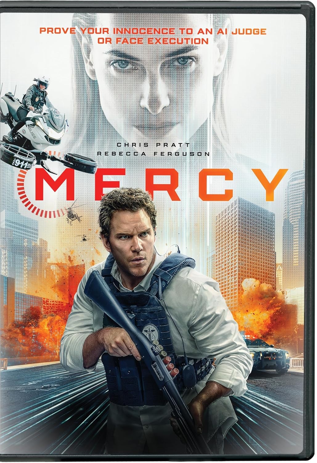 Mercy (DVD, 2026) Brand New Sealed – FREE SHIPPING!!!