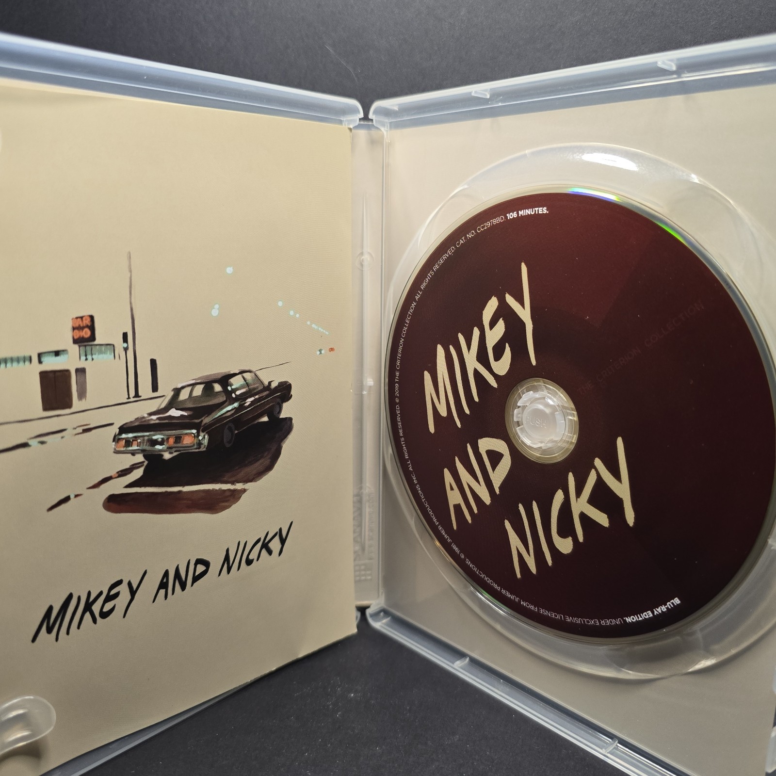 Mikey And Nicky Criterion Collections Blu-ray Peter Falk Free Shipping!