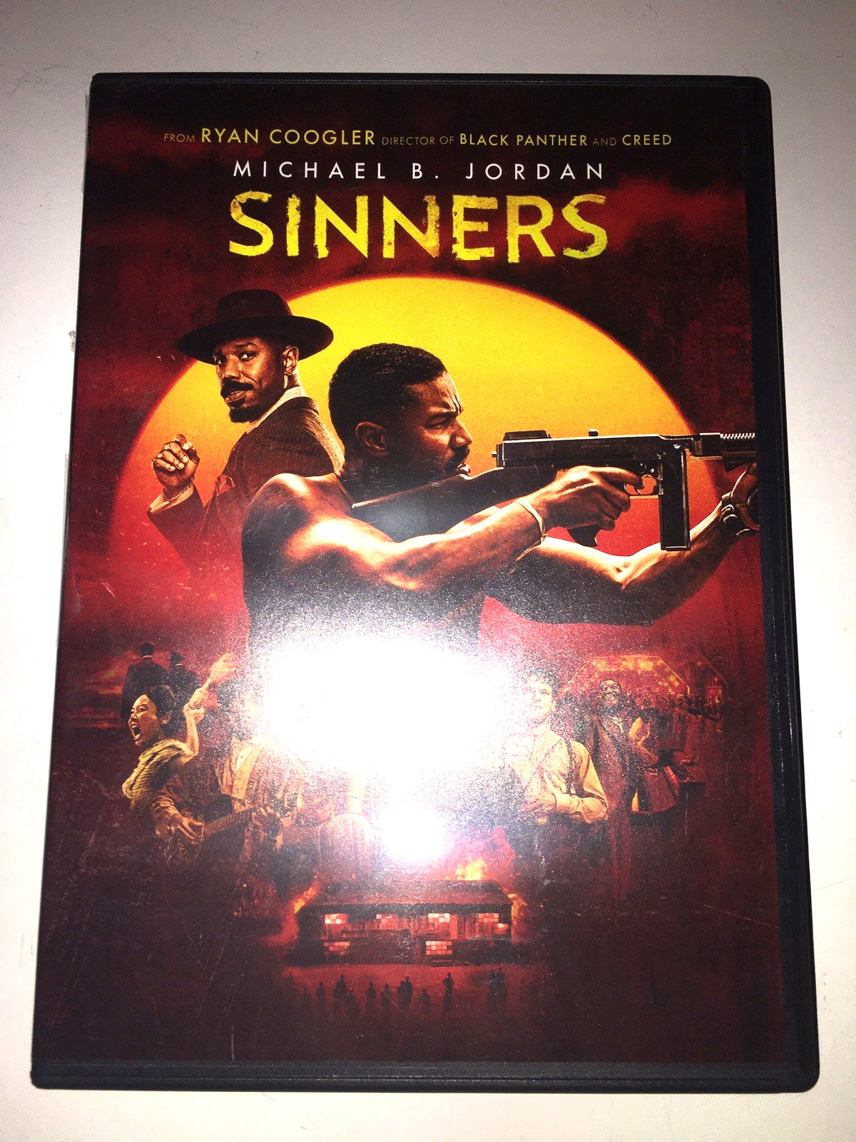 Michael B. Jordan SINNERS DVD very nice