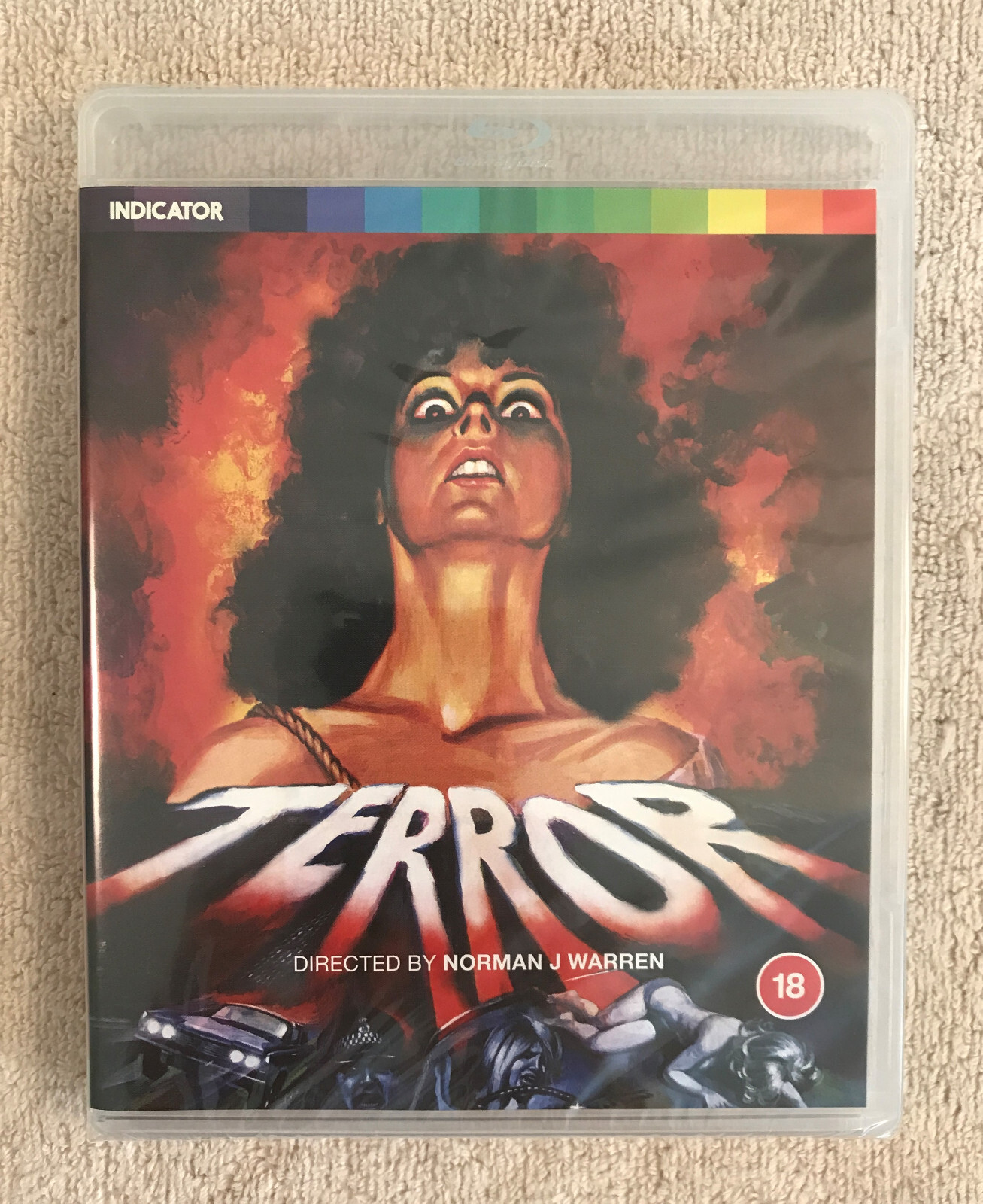 Terror (1978) Blu-ray Indicator *Region Free* 70s Supernatural Horror NEW